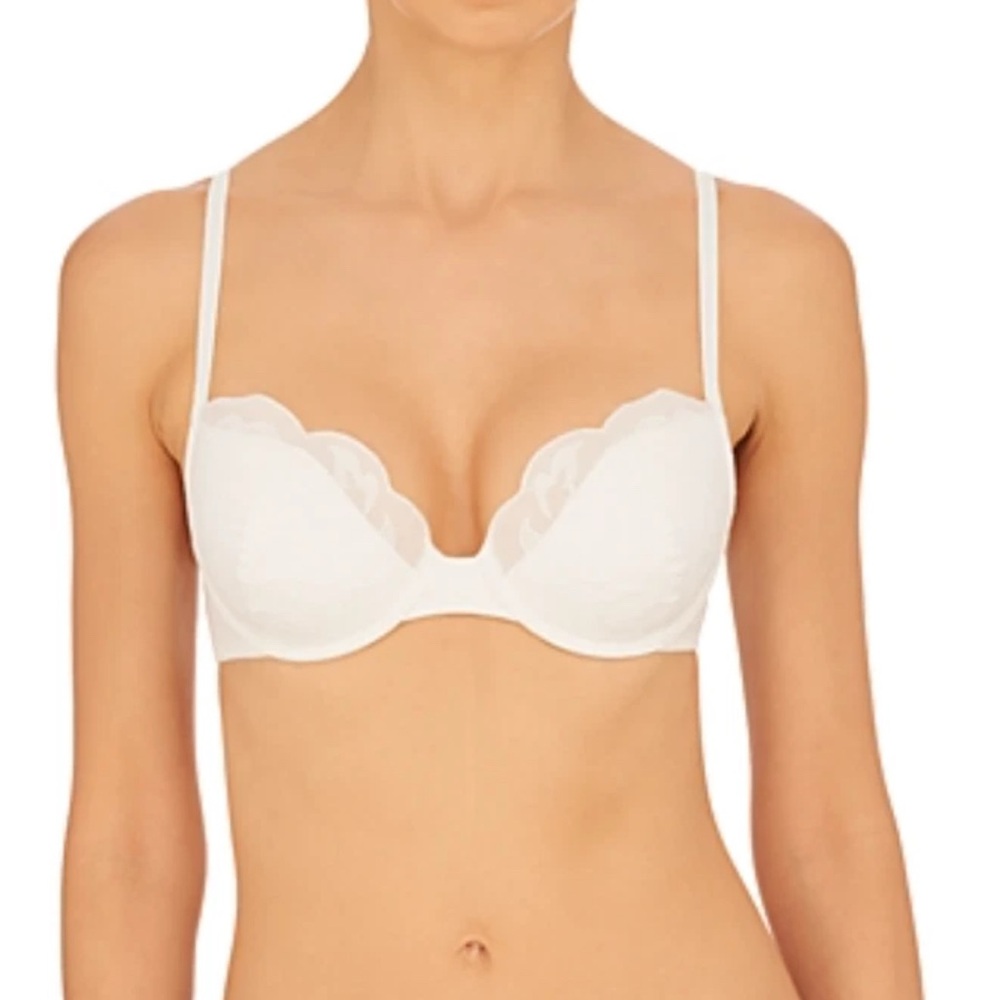 Natori White Lace Bra